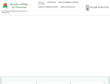 Tablet Screenshot of chambre-dhote-gite-ariege.com
